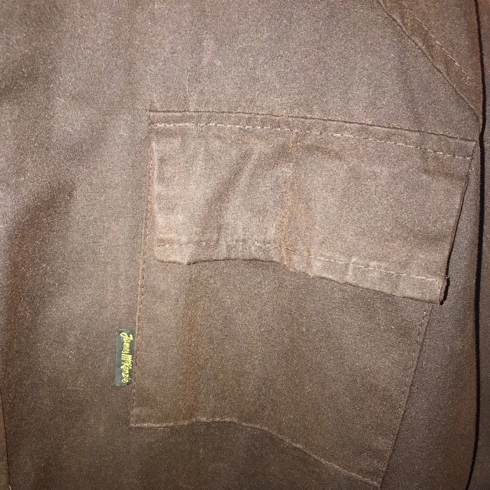 New Zealand James McKenzie Hunting & Fishing Oil Skin Coat - Picture 10 of 12